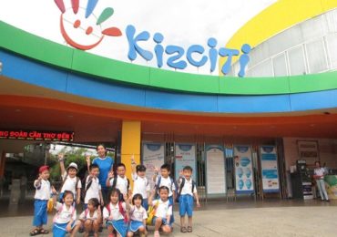 Khuôn viên trải nghiệm thành phố hướng nghiệp cho trẻ tại KizCiti