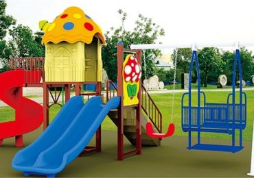 Cầu trượt liên hoàn ngoài trời đa năng rực rỡ sắc màu