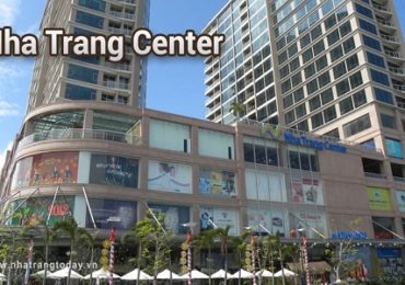 Mặt tiền trung tâm thương mại Nha Trang Center sầm uất
